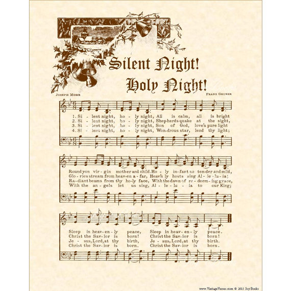 Texto o Holy Night en Español